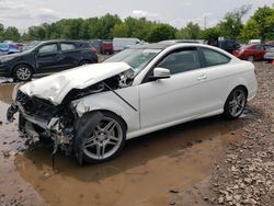 Mercedes-Benz salvage cars for sale: 2015 Mercedes-Benz C 350 4matic