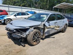 Salvage cars for sale from Copart Austell, GA: 2022 Honda Civic Sport