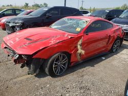 Salvage cars for sale at Woodhaven, MI auction: 2020 Ford Mustang