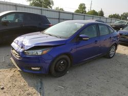 Salvage cars for sale from Copart Lansing, MI: 2015 Ford Focus SE