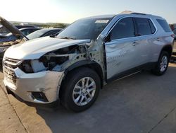 Salvage cars for sale at Grand Prairie, TX auction: 2018 Chevrolet Traverse LT