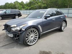 Salvage cars for sale from Copart Brookhaven, NY: 2010 Infiniti FX35