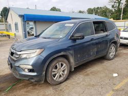 Salvage cars for sale from Copart Wichita, KS: 2016 Honda Pilot LX