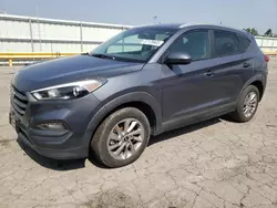 Salvage cars for sale at Dyer, IN auction: 2016 Hyundai Tucson Limited