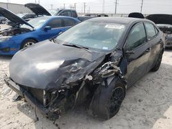 Salvage cars for sale from Copart Haslet, TX: 2015 Toyota Corolla L
