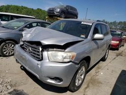 Toyota salvage cars for sale: 2009 Toyota Highlander