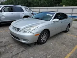 Lexus ES300 salvage cars for sale: 2003 Lexus ES 300