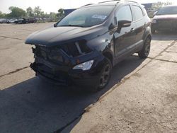 Salvage cars for sale from Copart Woodhaven, MI: 2018 Ford Ecosport SES