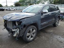 Vehiculos salvage en venta de Copart Moraine, OH: 2014 Jeep Grand Cherokee Overland