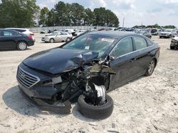 Salvage cars for sale at Loganville, GA auction: 2017 Hyundai Sonata SE