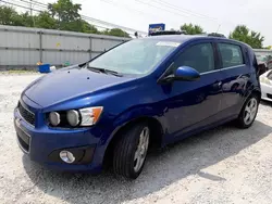 Carros salvage sin ofertas aún a la venta en subasta: 2014 Chevrolet Sonic LTZ