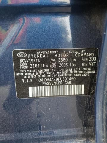 2015 Hyundai Elantra SE