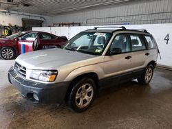 Salvage cars for sale from Copart Candia, NH: 2003 Subaru Forester 2.5X