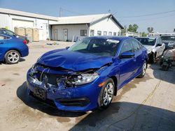 Salvage cars for sale from Copart Pekin, IL: 2016 Honda Civic LX