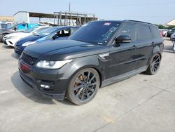 Salvage cars for sale from Copart Grand Prairie, TX: 2016 Land Rover Range Rover Sport HSE