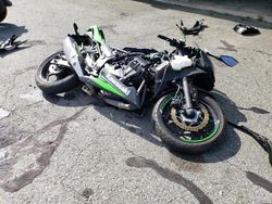 Salvage cars for sale from Copart Exeter, RI: 2017 Kawasaki EX300 B