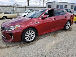 Salvage cars for sale from Copart Los Angeles, CA: 2018 KIA Optima LX