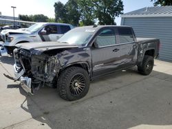 Salvage cars for sale from Copart Sacramento, CA: 2016 GMC Sierra K1500 SLE