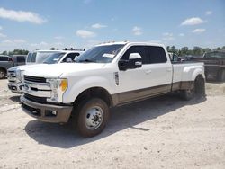 Salvage cars for sale at Houston, TX auction: 2017 Ford F350 Super Duty
