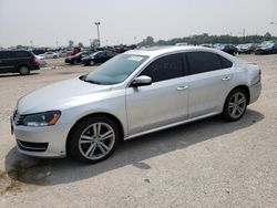 Salvage cars for sale at Indianapolis, IN auction: 2014 Volkswagen Passat SE