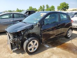 Salvage cars for sale at Bridgeton, MO auction: 2021 Chevrolet Spark LS