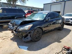 Salvage cars for sale at Albuquerque, NM auction: 2011 Honda Accord EXL