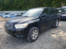 Toyota Highlander salvage cars for sale: 2008 Toyota Highlander