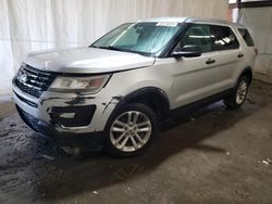 2017 Ford Explorer en venta en Ebensburg, PA