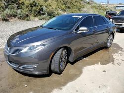 Salvage cars for sale from Copart Reno, NV: 2015 Lincoln MKZ