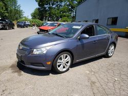 Salvage cars for sale from Copart Portland, OR: 2013 Chevrolet Cruze LT