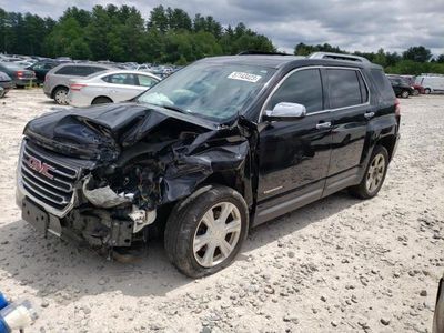 Salvage cars for sale from Copart Mendon, MA: 2017 GMC Terrain SLT