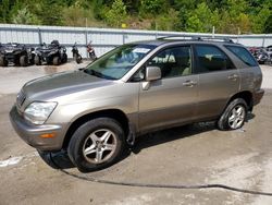 Salvage cars for sale from Copart Hurricane, WV: 2002 Lexus RX 300