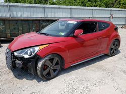 Salvage cars for sale at Hurricane, WV auction: 2013 Hyundai Veloster Turbo