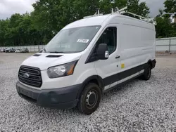 Salvage trucks for sale at North Billerica, MA auction: 2017 Ford Transit T-150