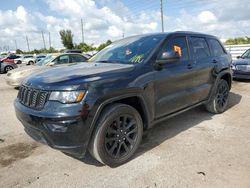 Salvage cars for sale from Copart Miami, FL: 2019 Jeep Grand Cherokee Laredo