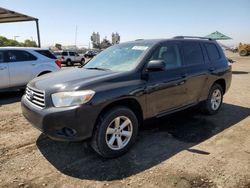 Salvage cars for sale from Copart San Diego, CA: 2010 Toyota Highlander