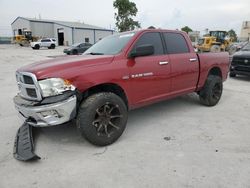 Salvage trucks for sale at Tulsa, OK auction: 2012 Dodge RAM 1500 SLT