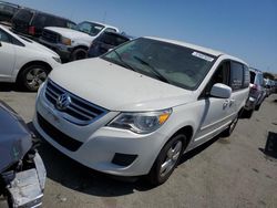 Salvage cars for sale from Copart Martinez, CA: 2009 Volkswagen Routan SEL