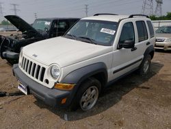 Salvage cars for sale from Copart Dyer, IN: 2006 Jeep Liberty Sport