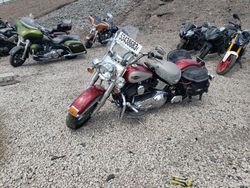 Salvage motorcycles for sale at Hueytown, AL auction: 2005 Harley-Davidson Flstc