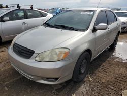 Salvage cars for sale from Copart Brighton, CO: 2004 Toyota Corolla CE