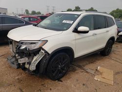 Honda salvage cars for sale: 2018 Honda Pilot Elite