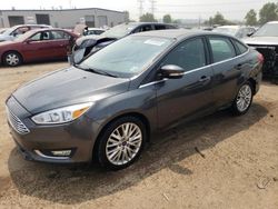 Ford Focus Titanium Vehiculos salvage en venta: 2017 Ford Focus Titanium