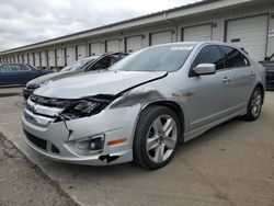 Salvage cars for sale at Louisville, KY auction: 2010 Ford Fusion Sport