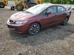 Salvage cars for sale at Windsor, NJ auction: 2015 Honda Civic EX