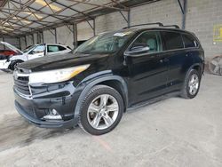 Carros salvage sin ofertas aún a la venta en subasta: 2015 Toyota Highlander Limited