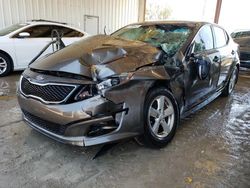 Salvage cars for sale at Riverview, FL auction: 2015 KIA Optima LX