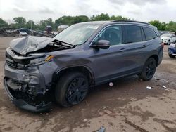 Salvage cars for sale at Pennsburg, PA auction: 2022 Honda Pilot SE