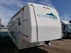 Camiones salvage para piezas a la venta en subasta: 2002 Teton Frontier