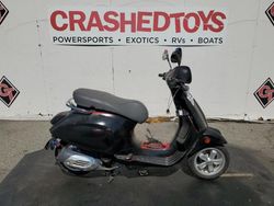 Salvage motorcycles for sale at Van Nuys, CA auction: 2015 Vespa Primavera 50 4V IE